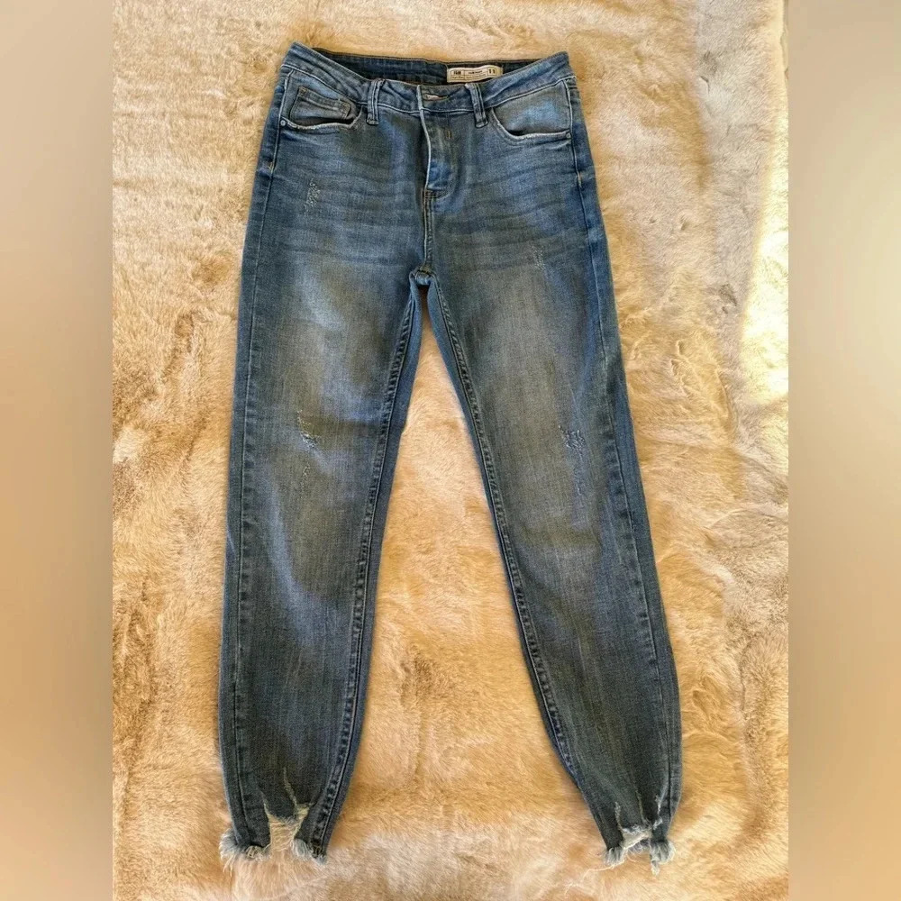 H&M High Rise Kylie ankle skinny jeans size 11
